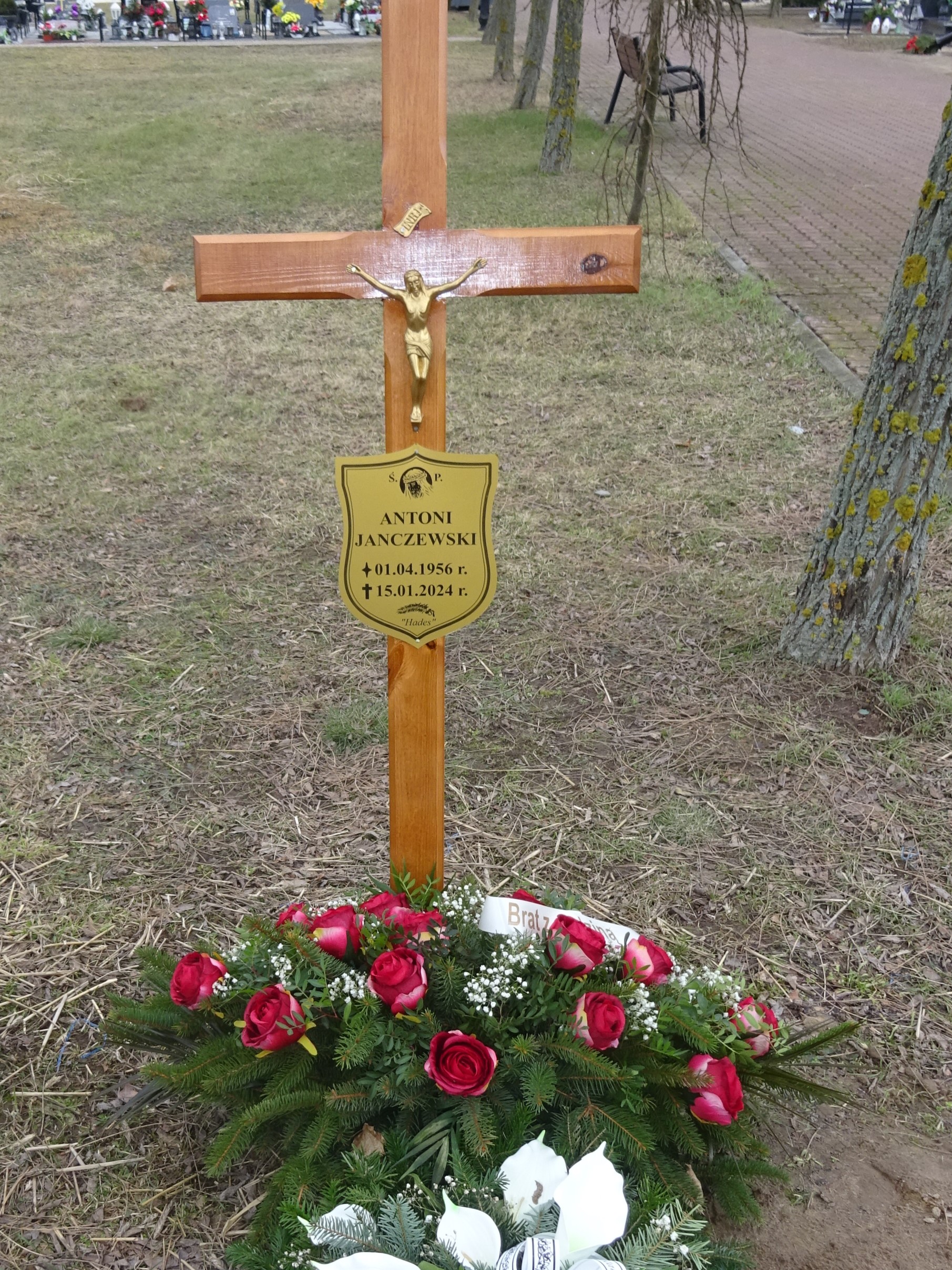 Antoni Janczewski 1956 Grudziądz - Grobonet - Wyszukiwarka osób pochowanych