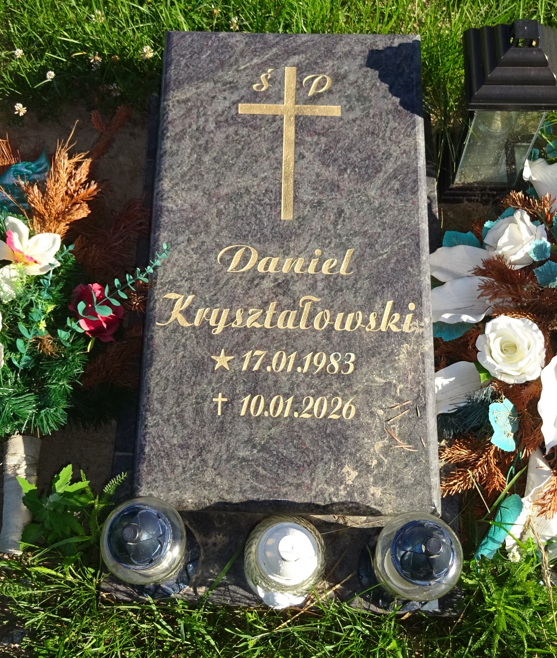 Daniel Kryształowski 1983 Grudziądz - Grobonet - Wyszukiwarka osób pochowanych