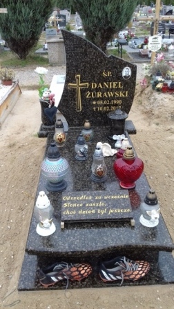 Daniel Patryk Żurawski 1990 Grudziądz - Grobonet - Wyszukiwarka osób pochowanych