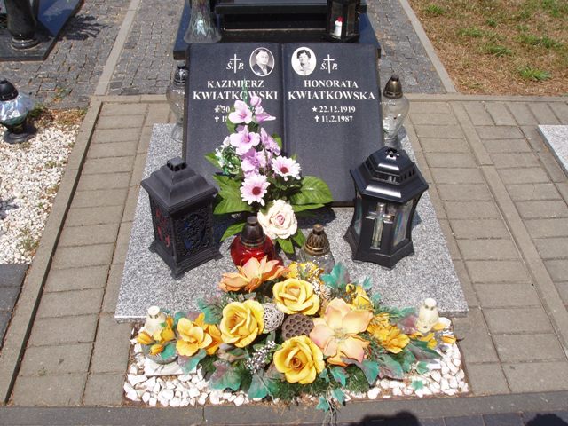 Honorata Kwiatkowska 1919 Grudziądz - Grobonet - Wyszukiwarka osób pochowanych