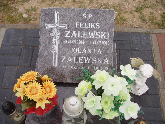 Jolanta Zalewska 1955 Grudziądz - Grobonet - Wyszukiwarka osób pochowanych