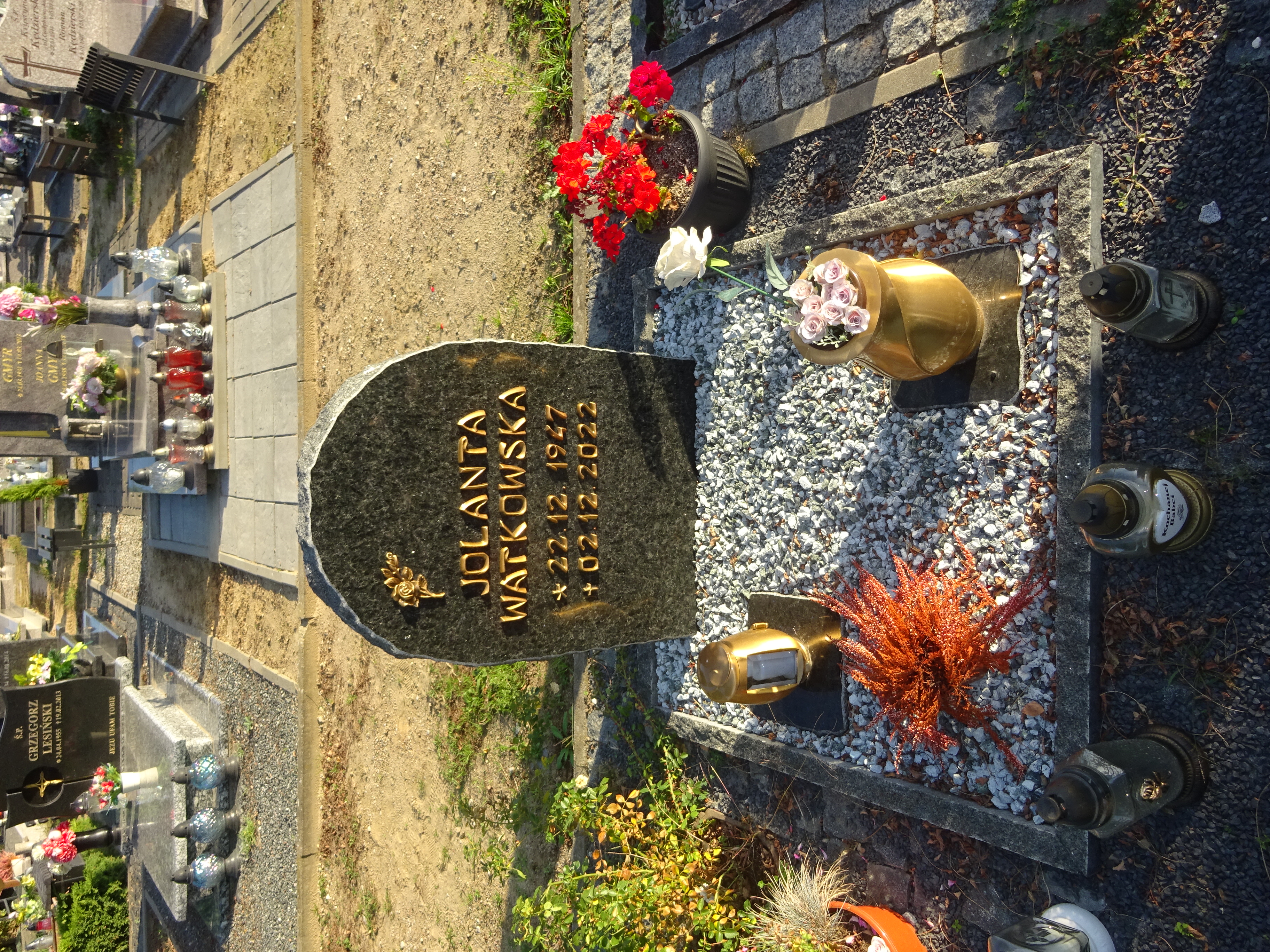 Jolanta Watkowska 1947 Grudziądz - Grobonet - Wyszukiwarka osób pochowanych