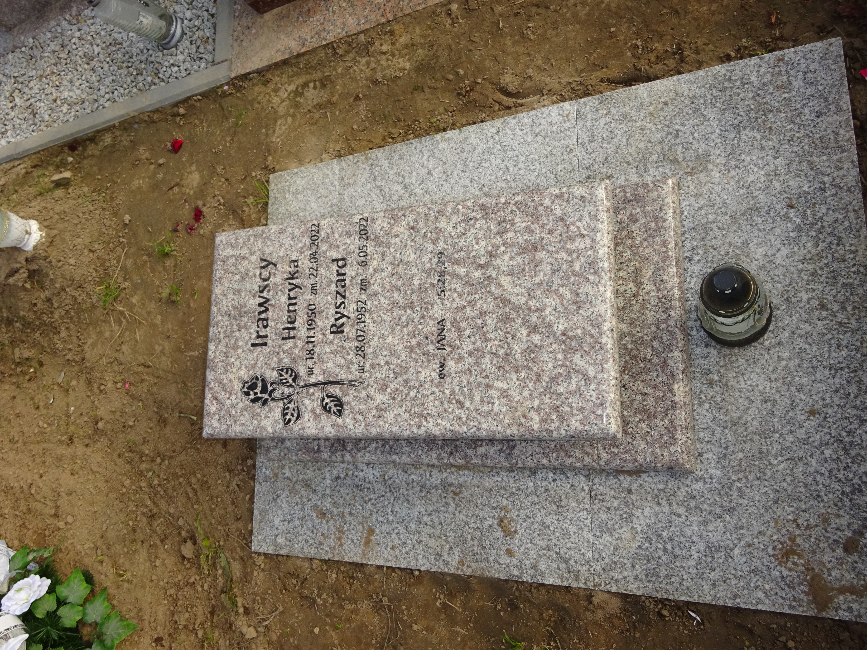 Grób Ryszard Irawski