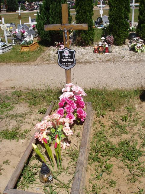 Adela Jadwiga Olszewska 1954 Grudziądz - Grobonet - Wyszukiwarka osób pochowanych