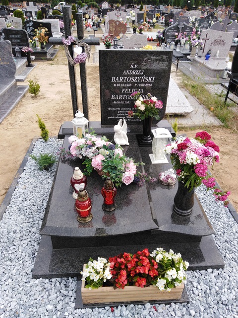 Andrzej Bartoszyński 1948 Grudziądz - Grobonet - Wyszukiwarka osób pochowanych