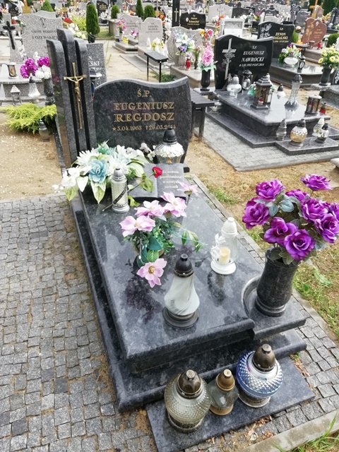 Eugeniusz Wojciech Regdosz 1963 Grudziądz - Grobonet - Wyszukiwarka osób pochowanych