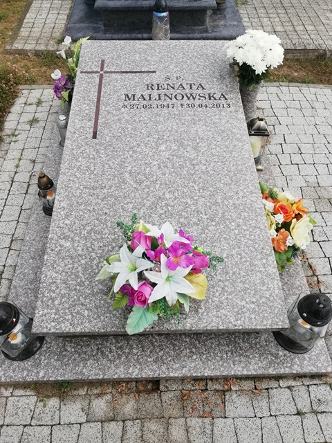 Renata Malinowska 1947 Grudziądz - Grobonet - Wyszukiwarka osób pochowanych