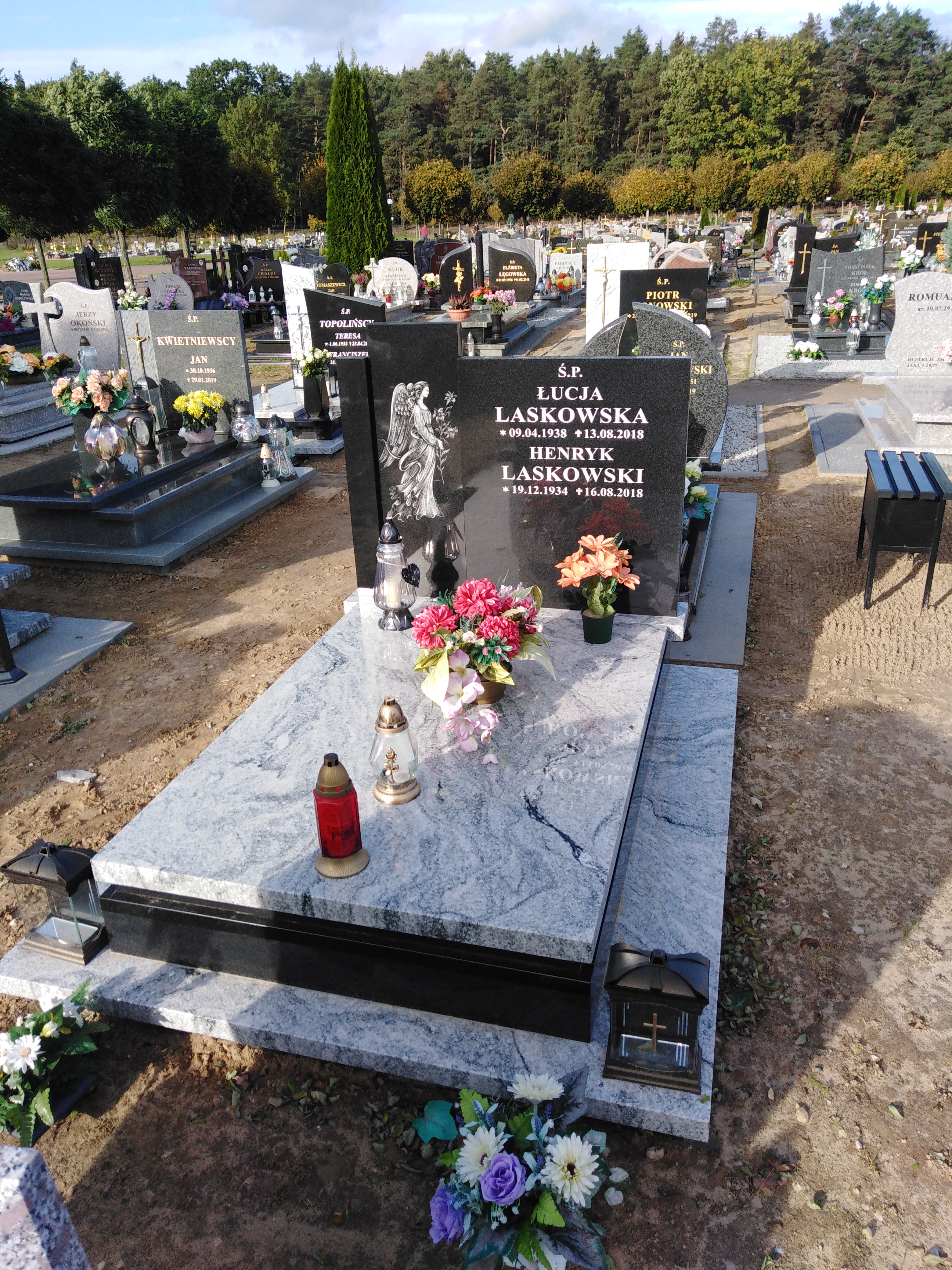 Łucja Laskowska 1938 Grudziądz - Grobonet - Wyszukiwarka osób pochowanych