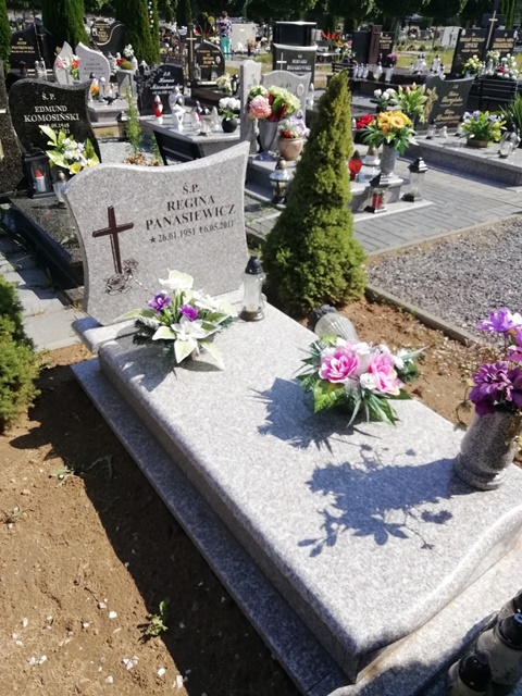 Grób Regina Panasiewicz