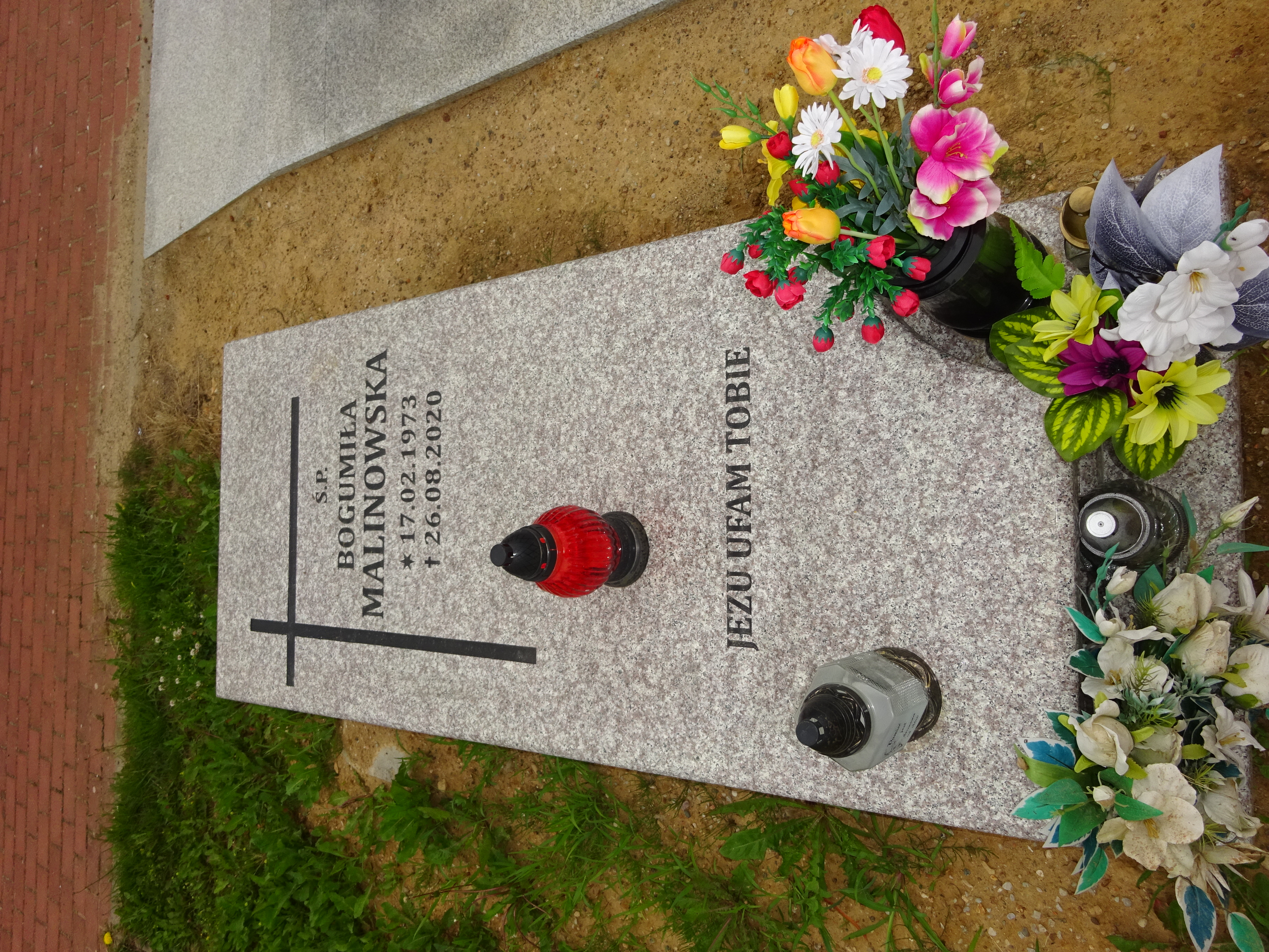 Bogumiła Malinowska 1973 Grudziądz - Grobonet - Wyszukiwarka osób pochowanych