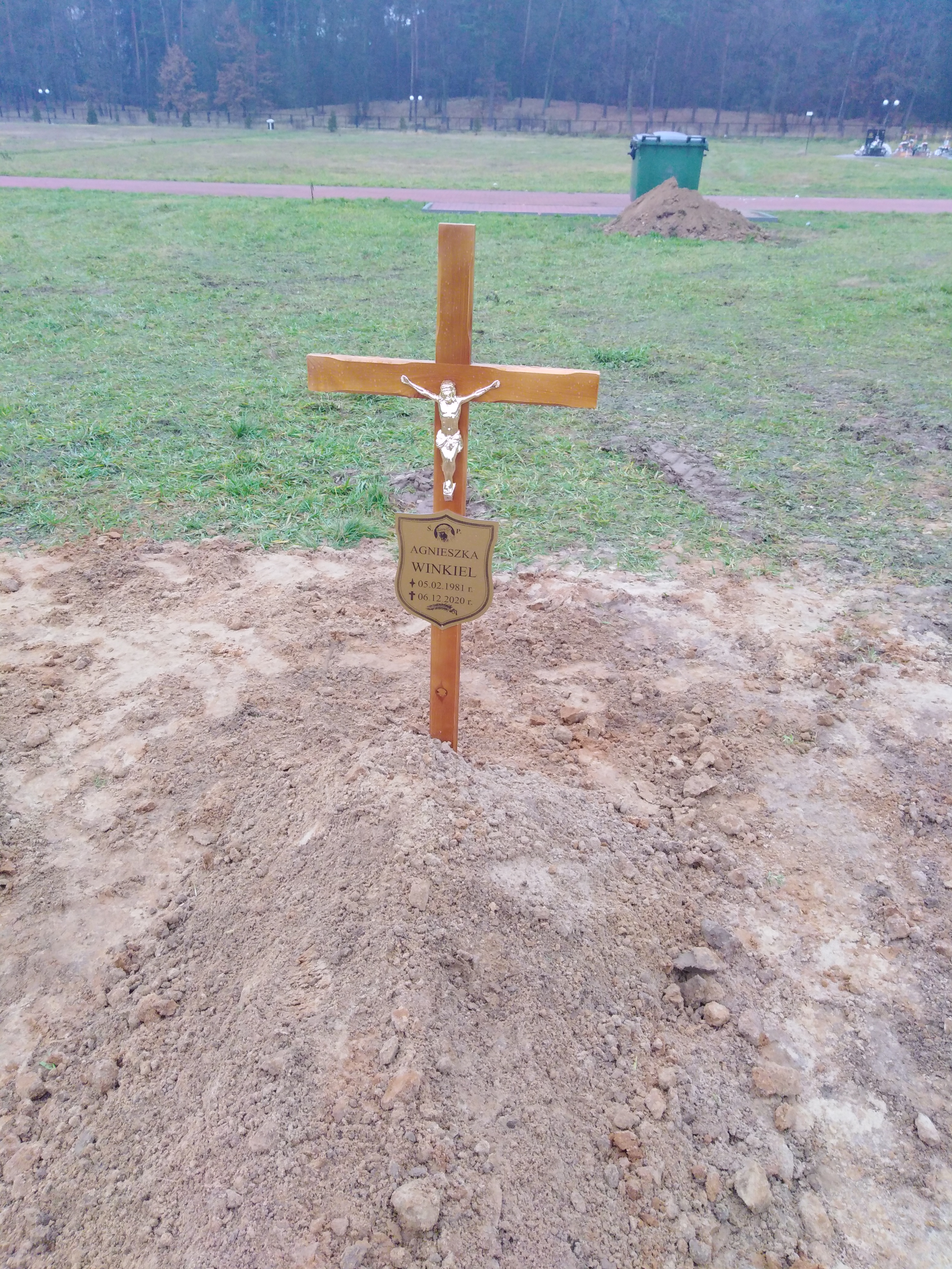 Agnieszka Winkiel 1981 Grudziądz - Grobonet - Wyszukiwarka osób pochowanych