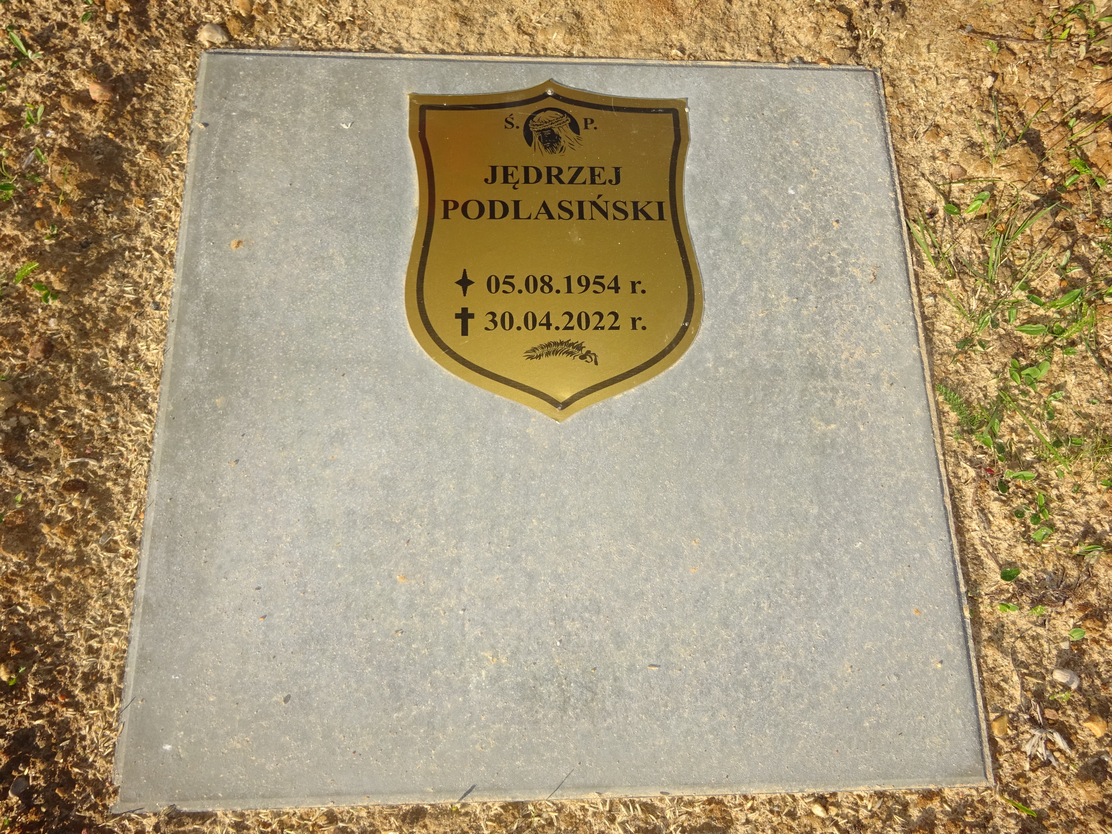 Grób Jędrzej Podlasiński