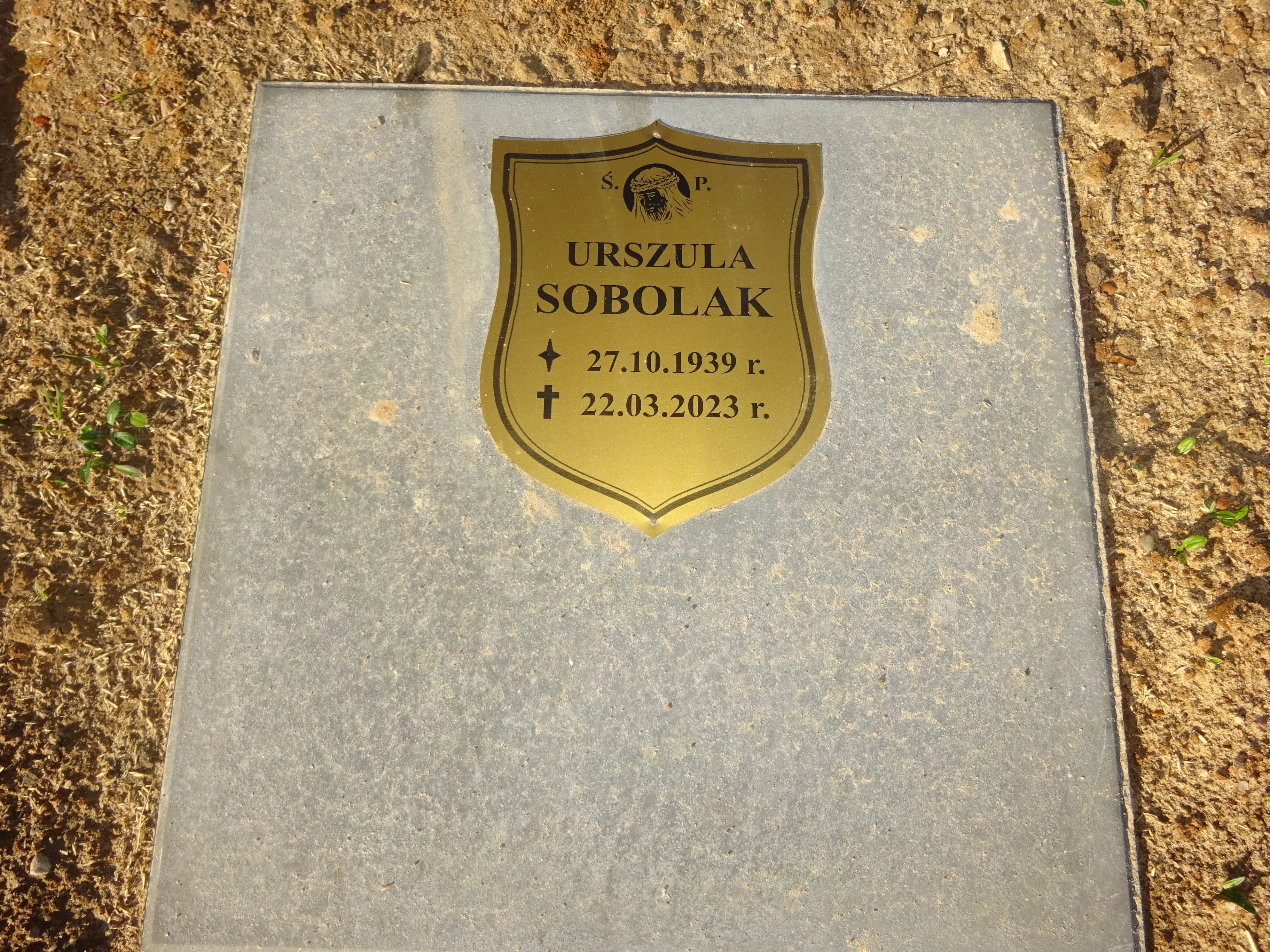 Grób Urszula Sobolak 
