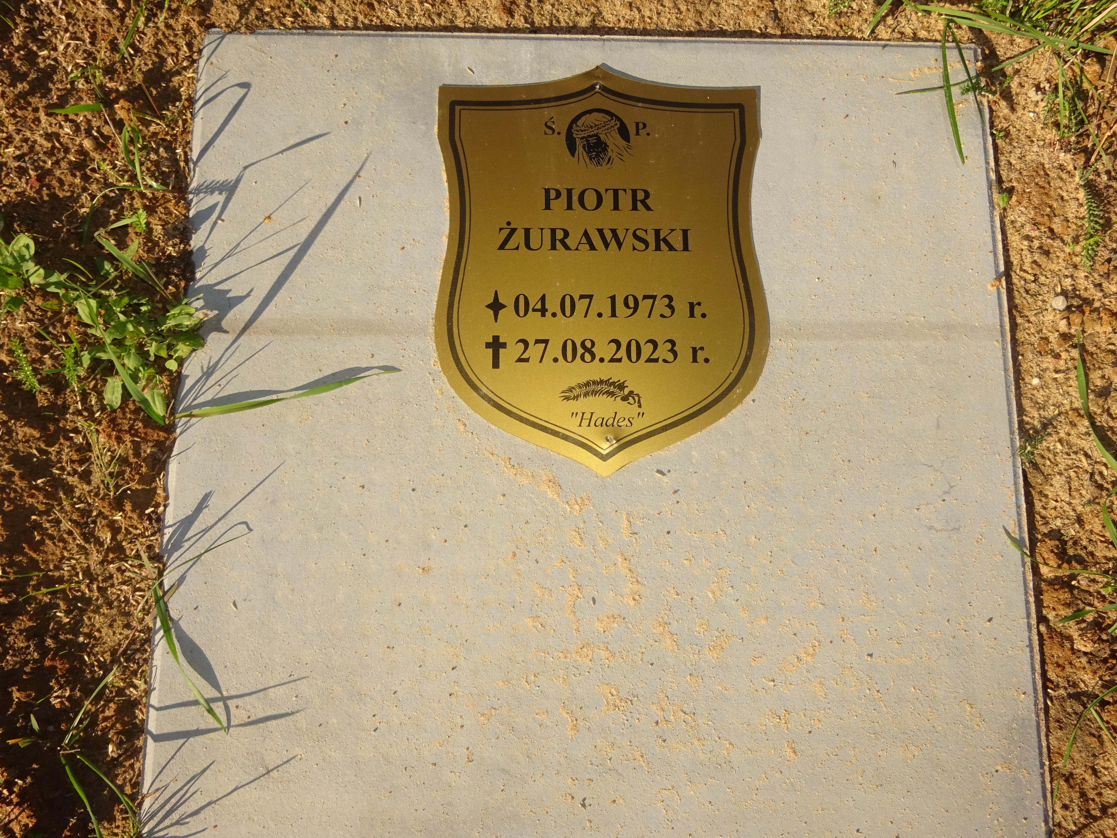 Piotr Żurawski 1973 Grudziądz - Grobonet - Wyszukiwarka osób pochowanych