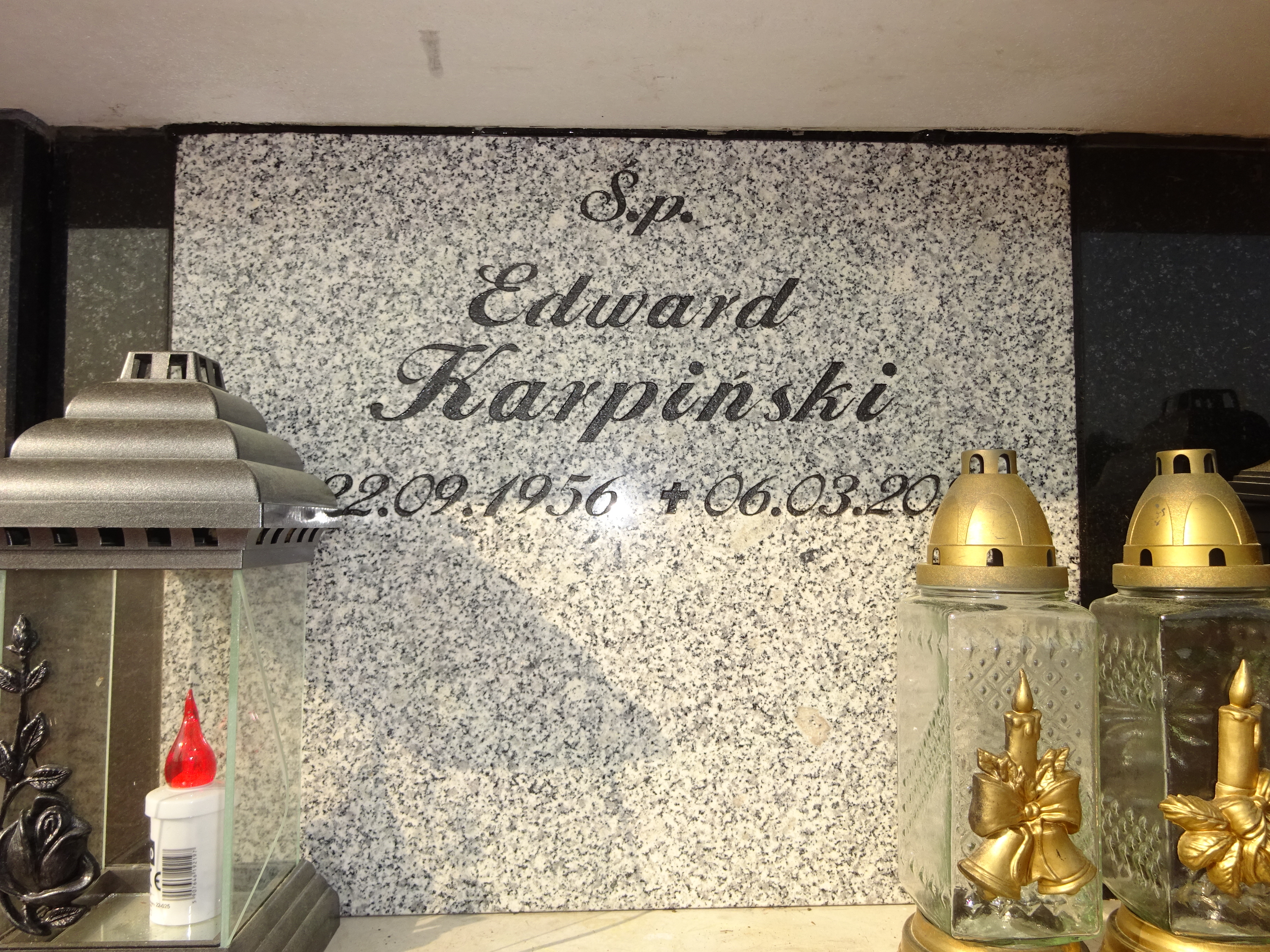 Grób Edward Karpiński