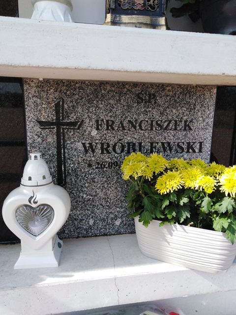 Franciszek Wróblewski 1943 Grudziądz - Grobonet - Wyszukiwarka osób pochowanych