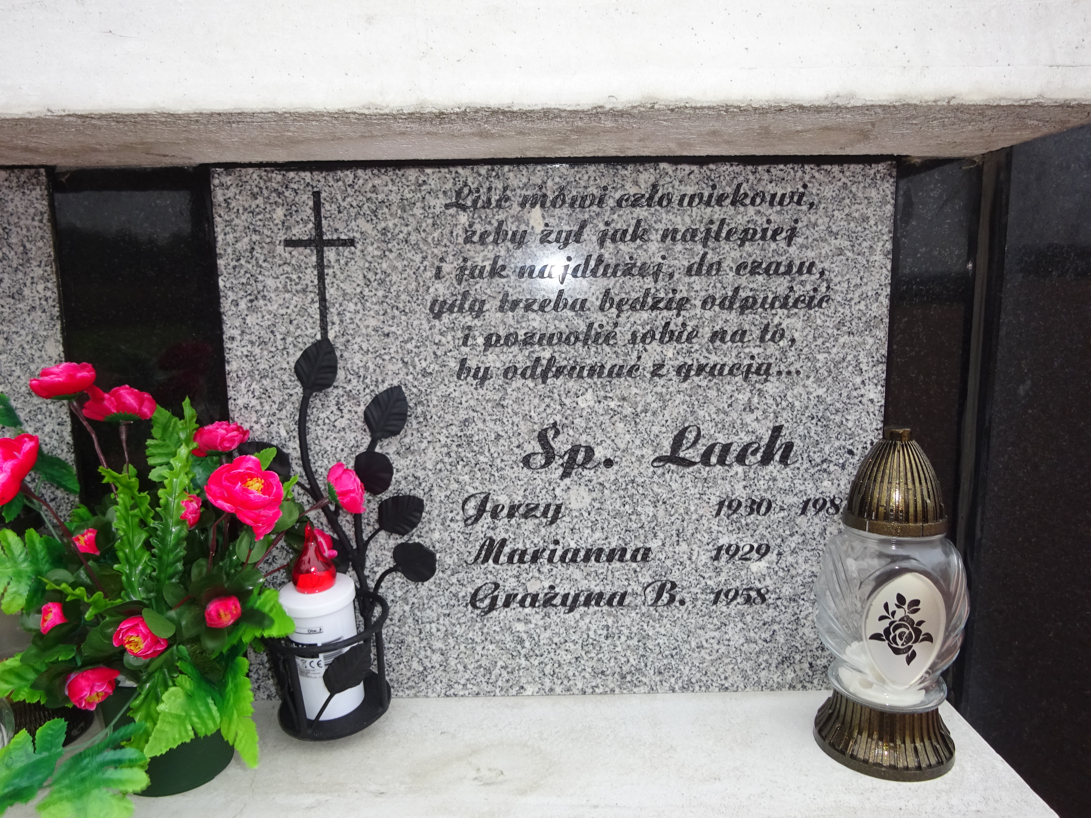 Jerzy Lach 1930 Grudziądz - Grobonet - Wyszukiwarka osób pochowanych