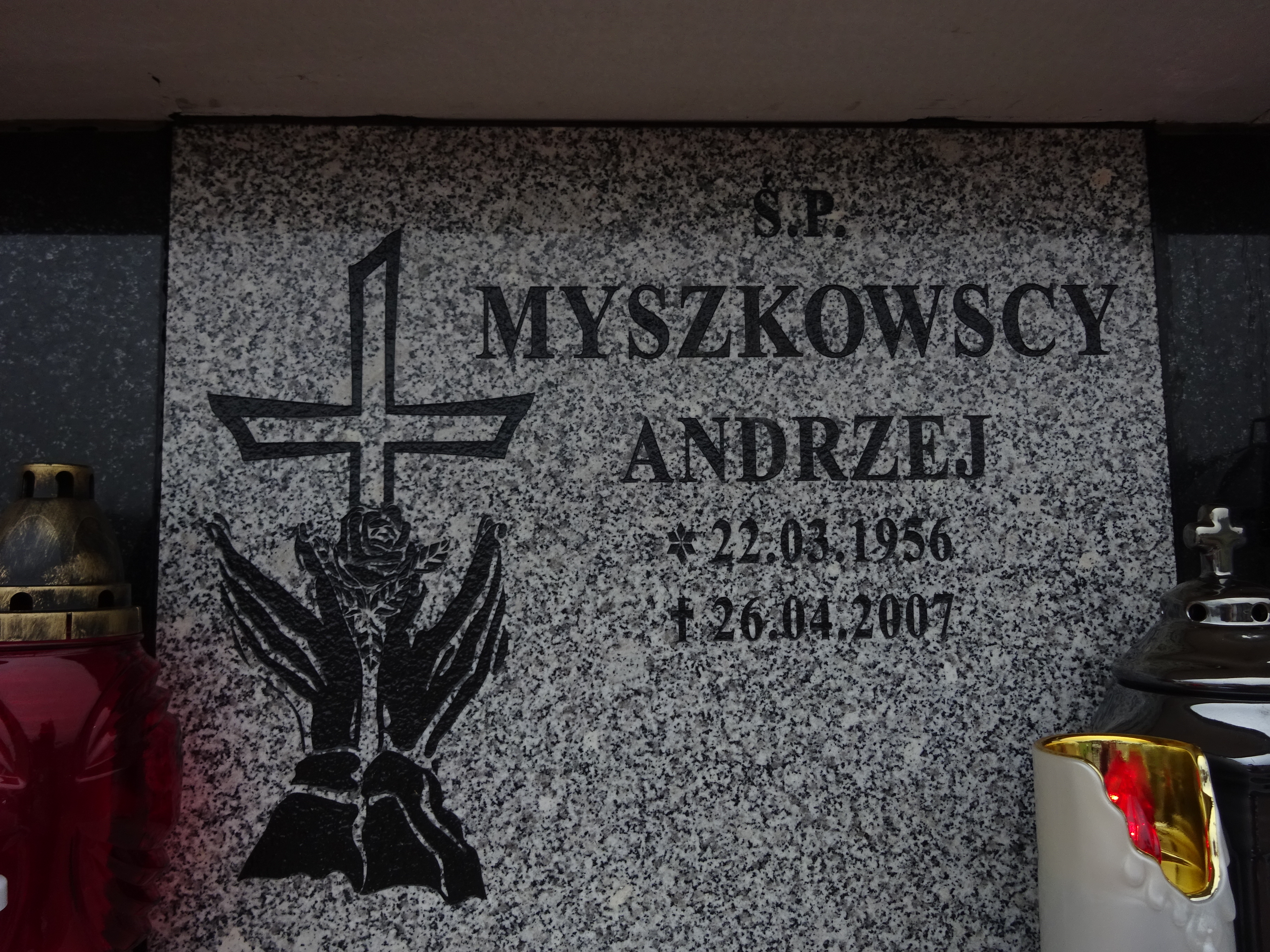 Grób Andrzej Myszkowski