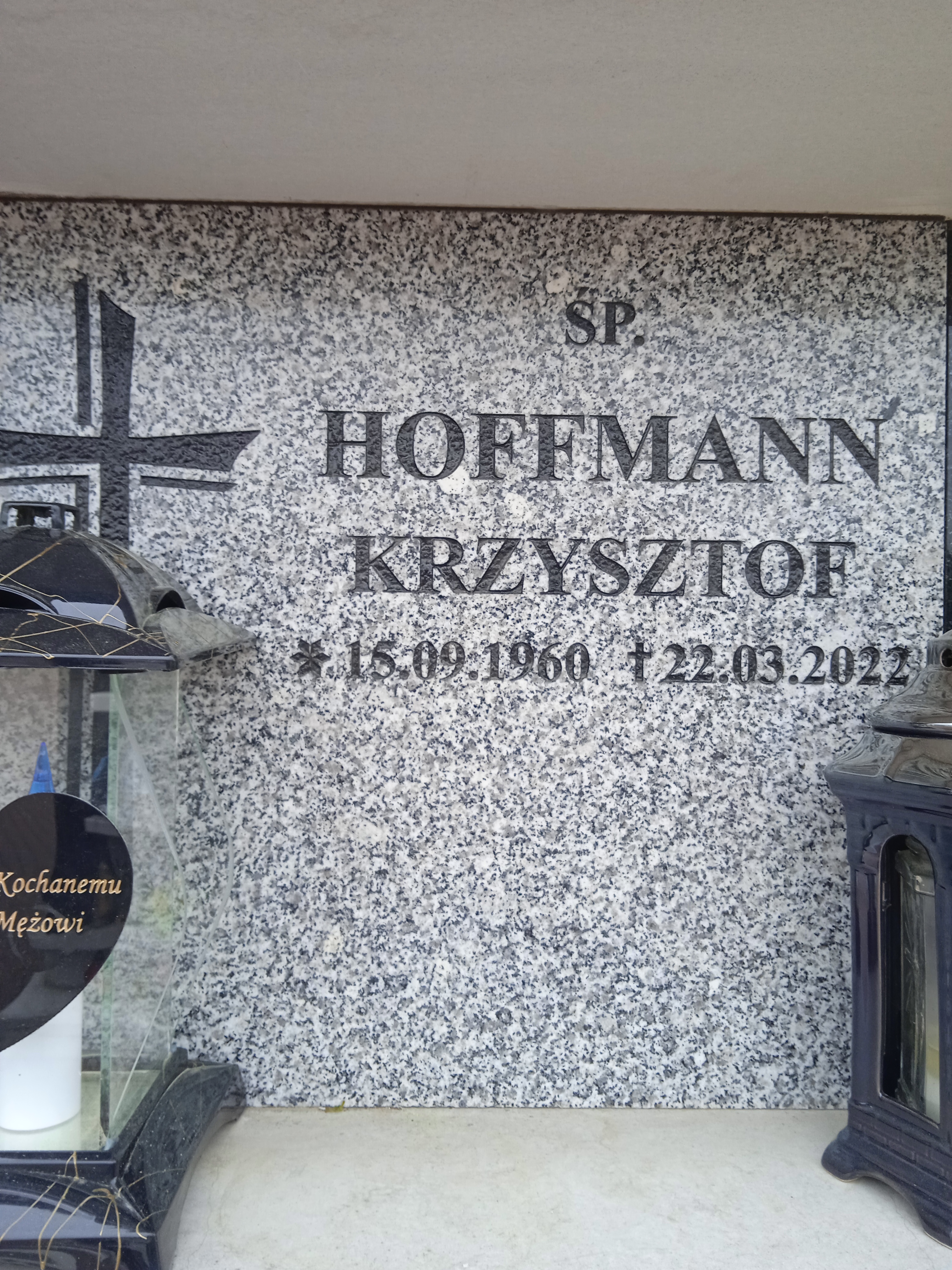 Krzysztof Hoffmann 1960 Grudziądz - Grobonet - Wyszukiwarka osób pochowanych