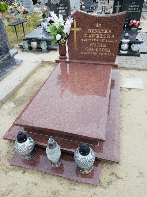 Grób Henryka Genowefa Gawrecka
