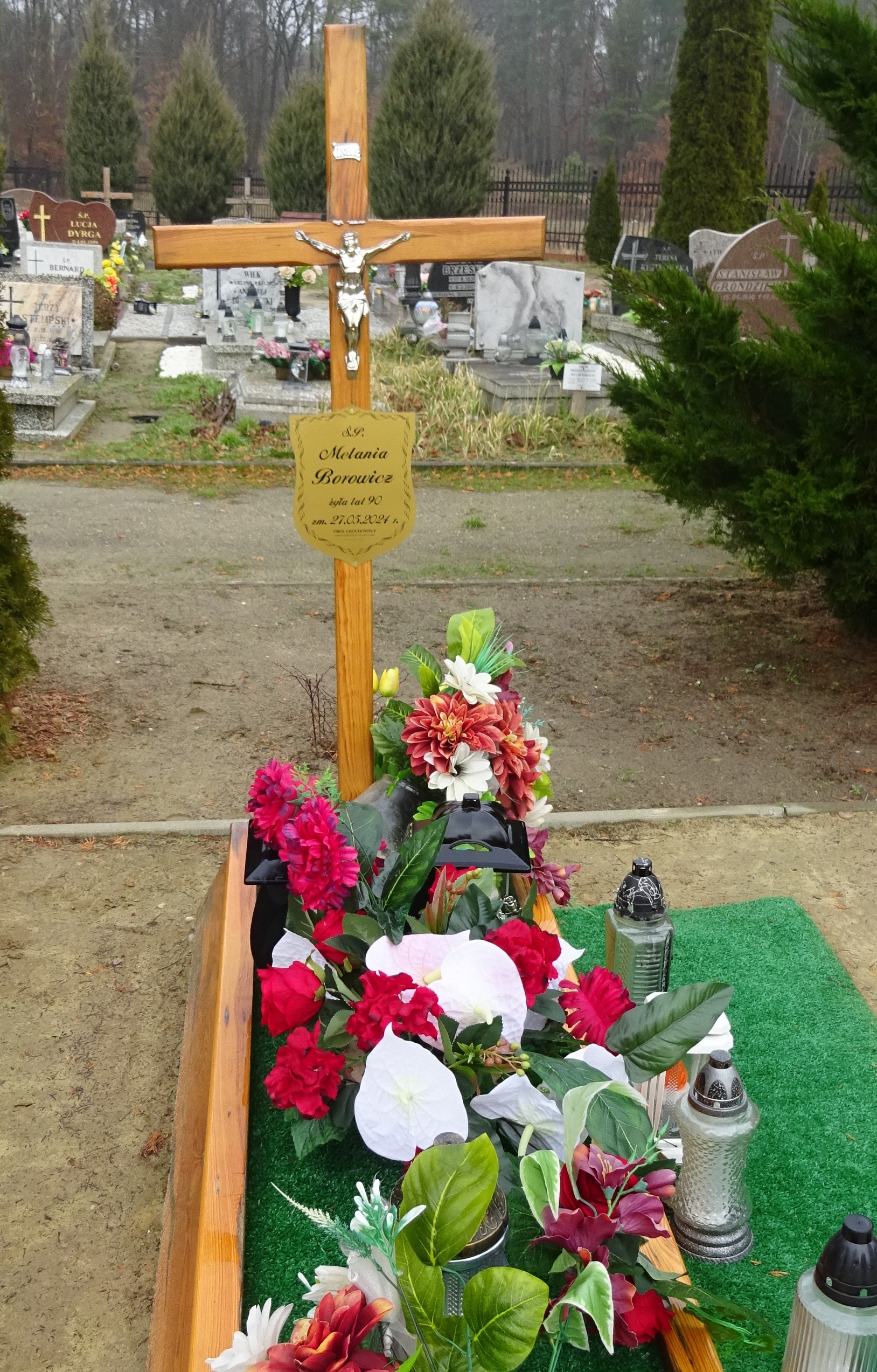 Grób Jerzy Borowicz