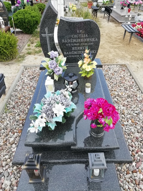 Cecylia Badzmierowska 1940 Grudziądz - Grobonet - Wyszukiwarka osób pochowanych