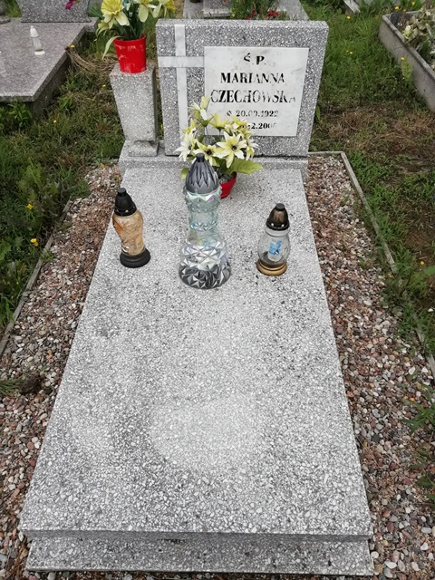 Marianna Czechowska 1922 Grudziądz - Grobonet - Wyszukiwarka osób pochowanych