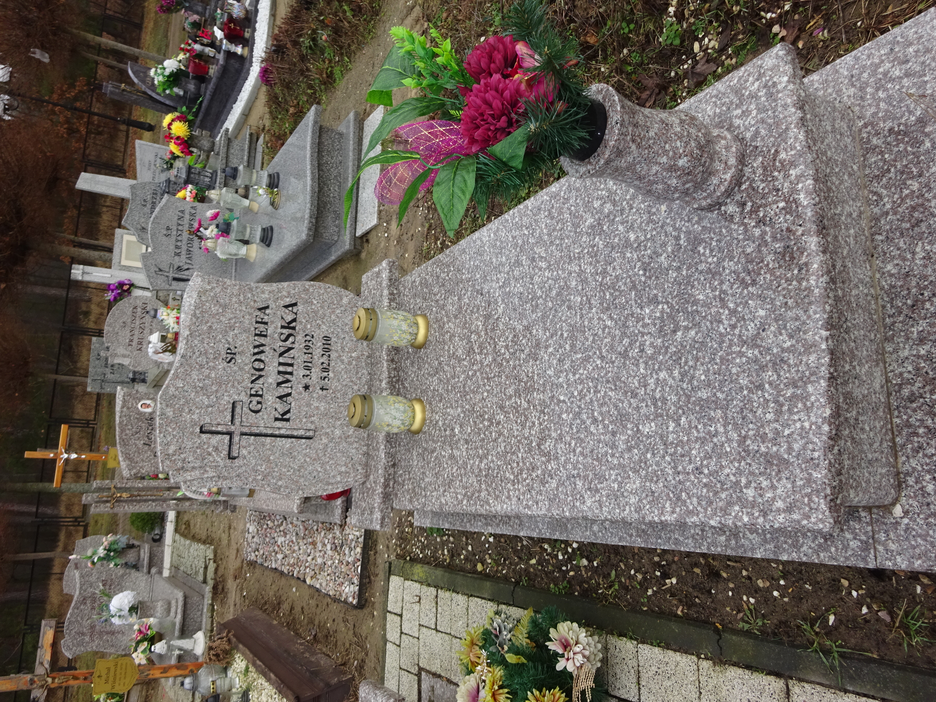 Genowefa Kamińska 1932 Grudziądz - Grobonet - Wyszukiwarka osób pochowanych