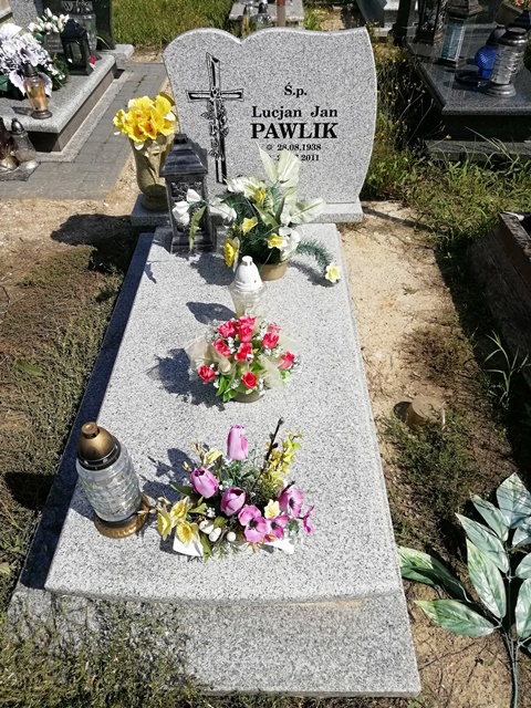 Grób Lucjan Jan Pawlik
