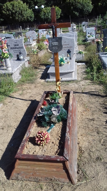 Grób Gabriel Tomasz Sturm