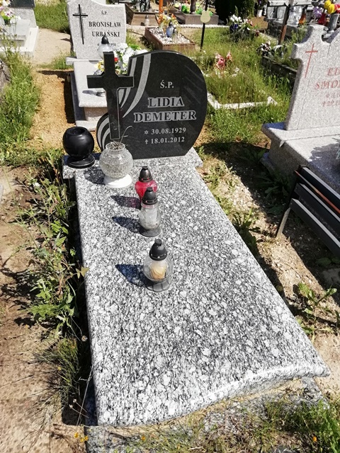 Lidia Lucja Demeter 1929 Grudziądz - Grobonet - Wyszukiwarka osób pochowanych